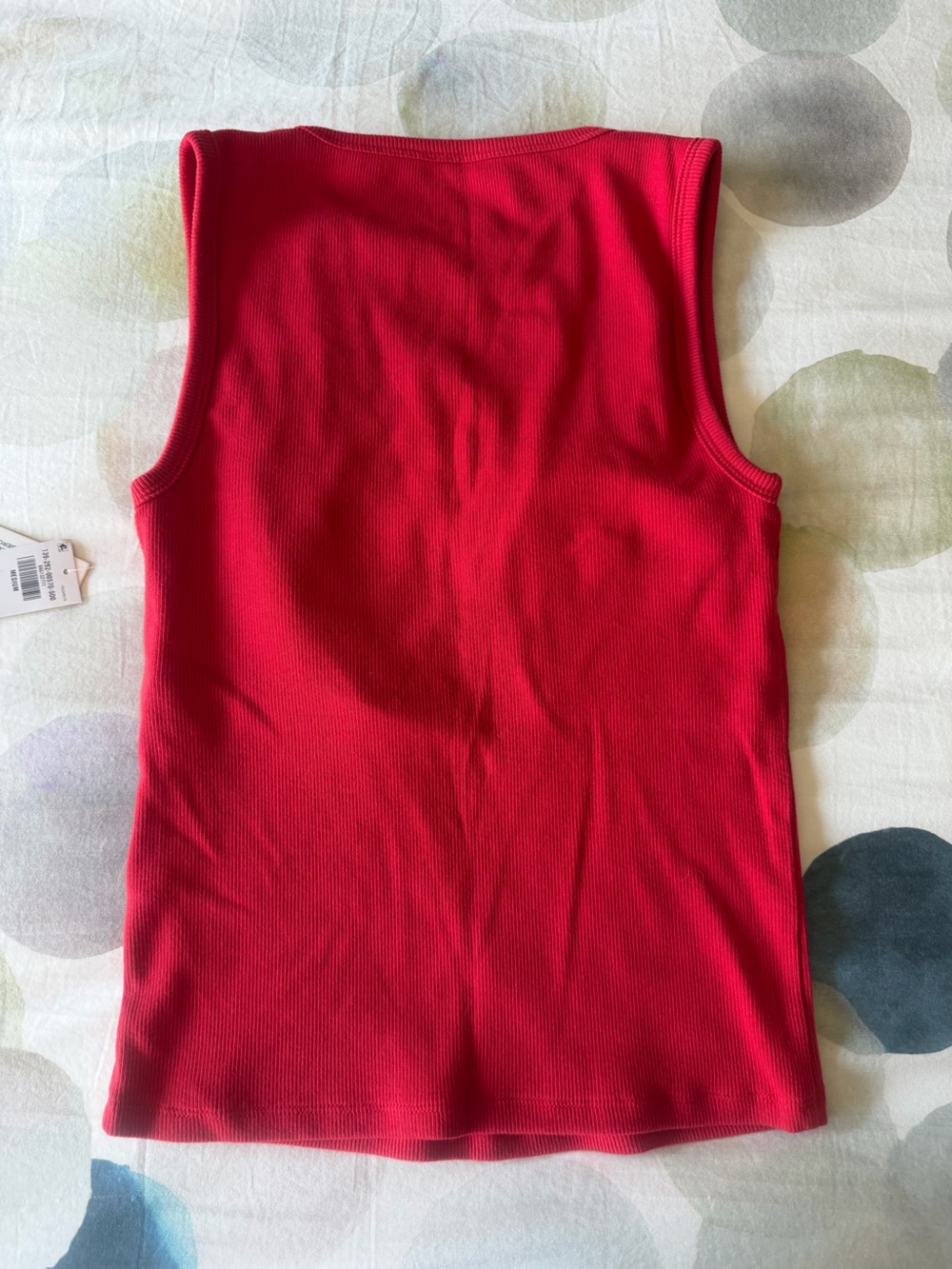 Women’s Bra-Free Rib High-Neck Tank - Picture 2 of 7